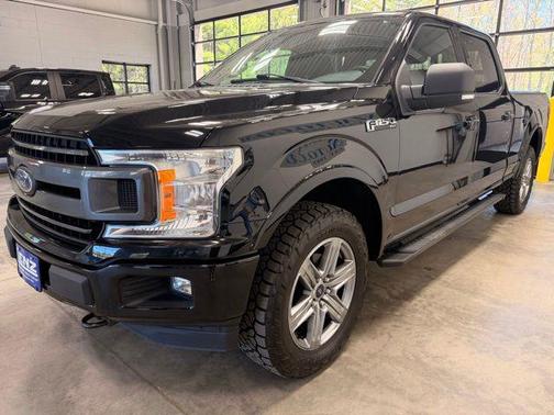 Shadow Black 2018 Ford F-150 XLT