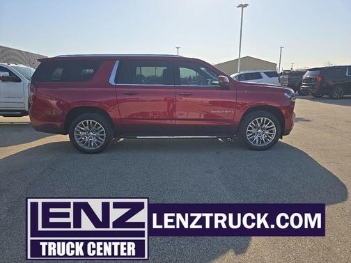 Radiant Red Tintcoat 2024 Chevrolet Suburban LT