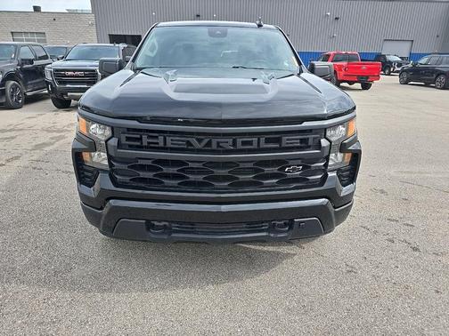 Black 2024 Chevrolet Silverado 1500 Custom