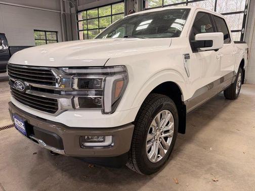 Star White Metallic Tri-Coat 2025 Ford F-150 King Ranch