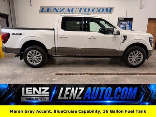 Star White Metallic Tri-Coat 2025 Ford F-150 King Ranch