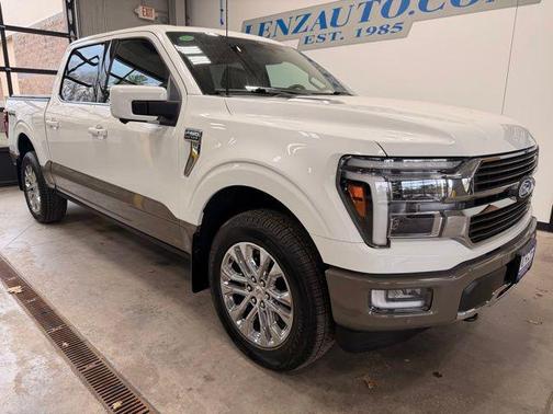 Star White Metallic Tri-Coat 2025 Ford F-150 King Ranch