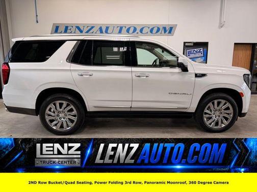 White Frost Tricoat 2021 GMC Yukon Denali