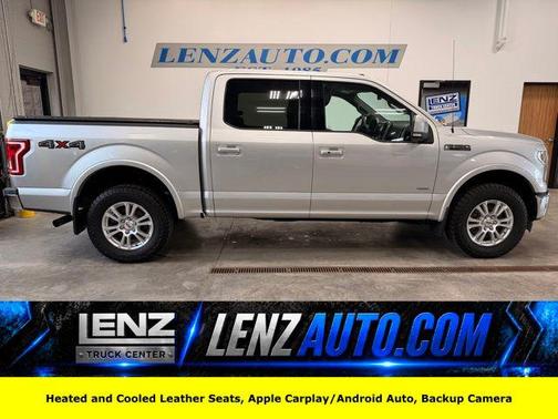 Ingot Silver Metallic 2017 Ford F-150 Lariat