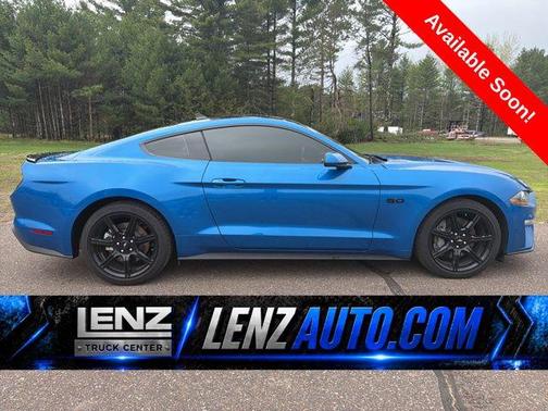 Velocity Blue Metallic 2020 Ford Mustang GT