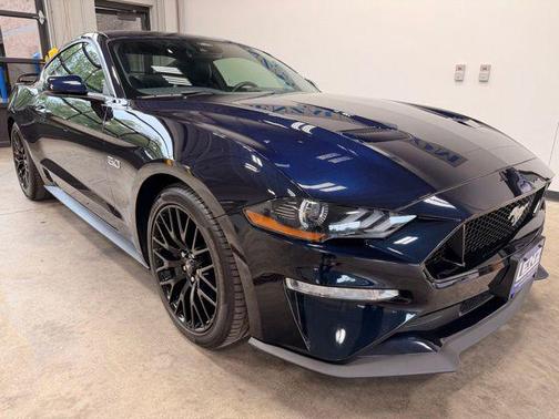 Antimatter Blue Metallic 2021 Ford Mustang GT Premium