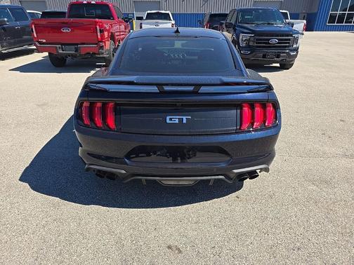 Antimatter Blue Metallic 2021 Ford Mustang GT Premium