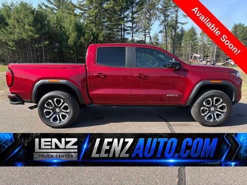 Volcanic Red Tintcoat 2024 GMC Canyon AT4
