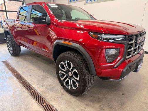 Volcanic Red Tintcoat 2024 GMC Canyon AT4