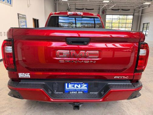 Volcanic Red Tintcoat 2024 GMC Canyon AT4