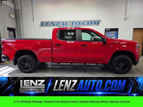 Red Hot 2022 Chevrolet Silverado 1500 Limited LT Trail Boss