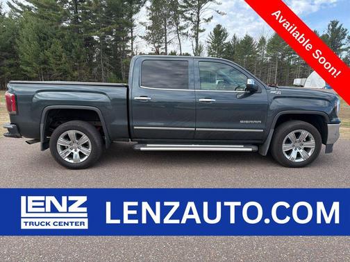 Dark Slate Metallic 2018 GMC Sierra 1500 SLT