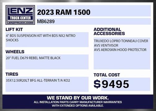2023 RAM 1500 Rebel