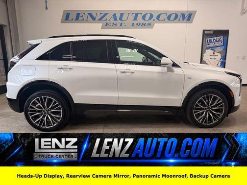 Crystal White Tricoat 2025 Cadillac XT4 Sport