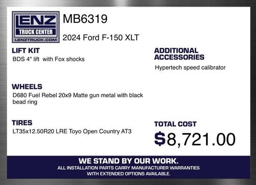 2024 Ford F-150 XLT