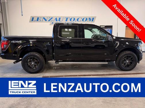 Agate Black Metallic 2025 Ford F-150 XLT
