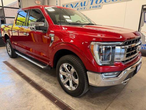 Rapid Red Metallic Tinted Clearcoat 2023 Ford F-150 Lariat