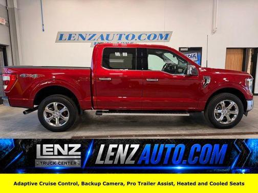 Rapid Red Metallic Tinted Clearcoat 2023 Ford F-150 Lariat