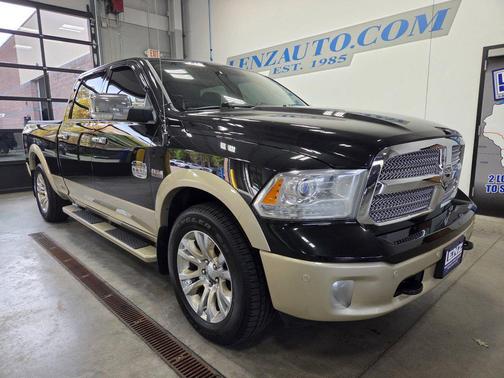 Brilliant Black Crystal Pearlcoat 2016 RAM 1500 Longhorn