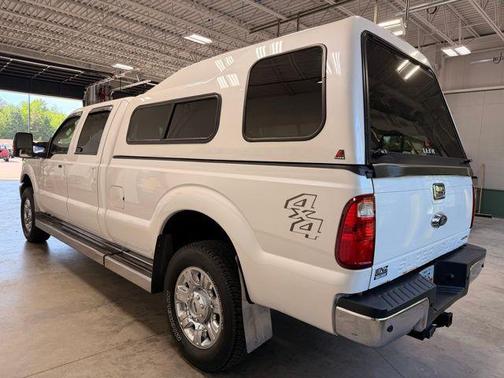 White Platinum Metallic Tri-Coat 2015 Ford F-250 Lariat