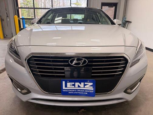 Starlight Silver 2017 Hyundai SONATA Hybrid Limited