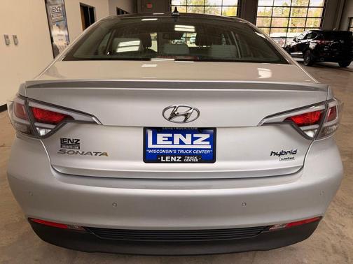 Starlight Silver 2017 Hyundai SONATA Hybrid Limited