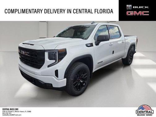 Summit White 2026 GMC Sierra 1500 Elevation