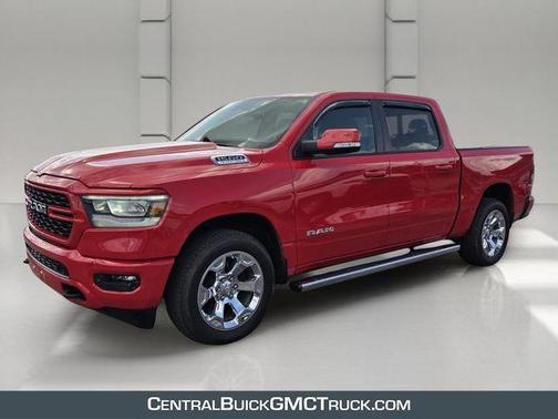 Flame Red Clearcoat 2022 RAM 1500 Big Horn