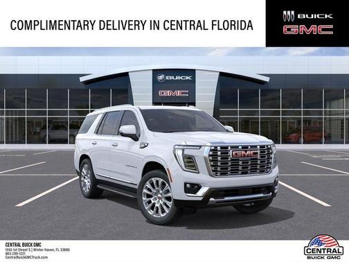 Glacier White 2026 GMC Yukon Denali