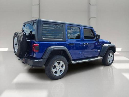 Ocean Blue Metallic 2019 Jeep Wrangler Unlimited Sport