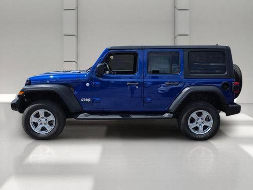 Ocean Blue Metallic 2019 Jeep Wrangler Unlimited Sport