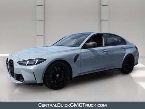 Gray Metallic 2025 BMW M3 Competition xDrive