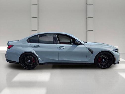 Gray Metallic 2025 BMW M3 Competition xDrive