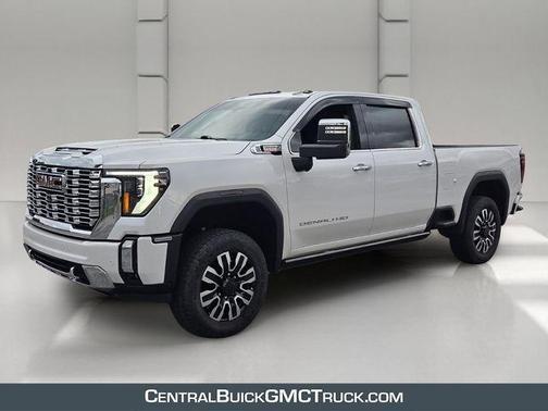 White Frost Tri-Coat 2024 GMC Sierra 2500 Denali
