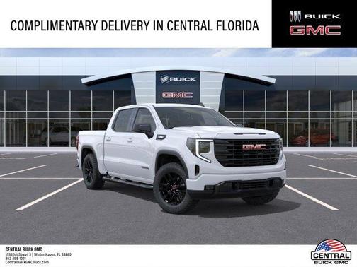 Summit White 2026 GMC Sierra 1500 Elevation