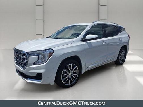 White Frost Tri-Coat 2022 GMC Terrain Denali
