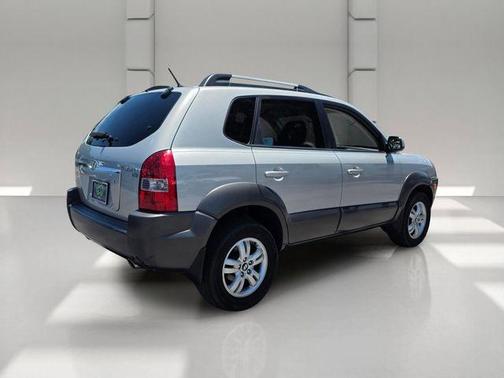 Silver 2008 Hyundai TUCSON Limited