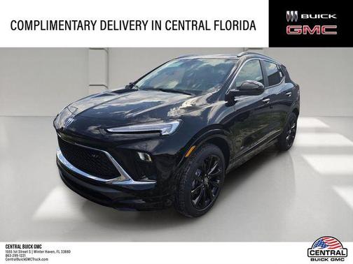 Ebony Twilight Metallic 2026 Buick Encore GX Sport Touring