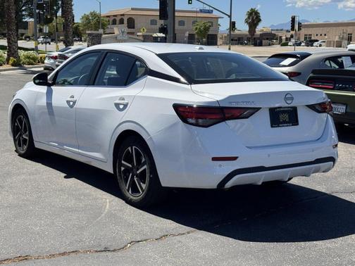 White 2024 Nissan Sentra SV