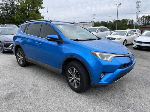 Electric Storm Blue 2018 Toyota RAV4 XLE
