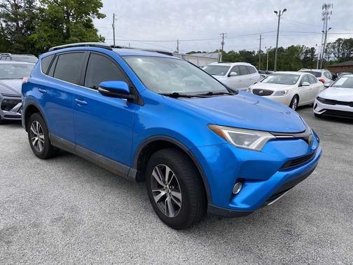 Electric Storm Blue 2018 Toyota RAV4 XLE