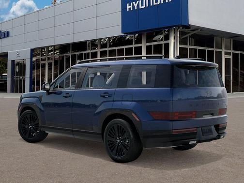 Atlantis Blue 2027 Hyundai SANTA FE HEV Calligraphy