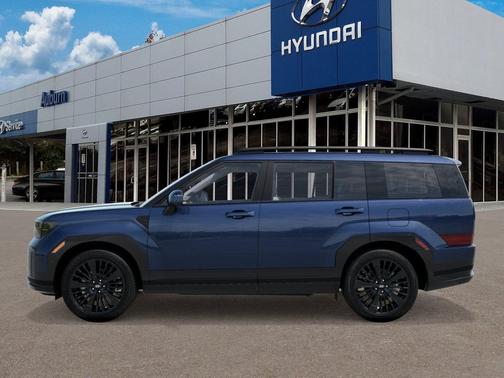 Atlantis Blue 2027 Hyundai SANTA FE HEV Calligraphy