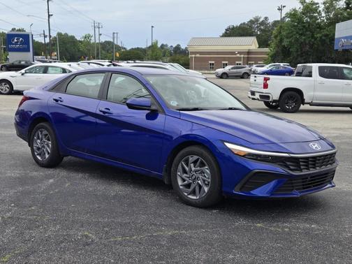 Intense Blue 2024 Hyundai ELANTRA HEV Blue