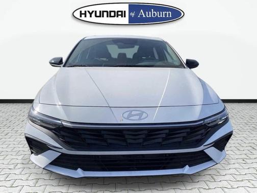 Serenity White 2026 Hyundai ELANTRA HEV SEL Sport