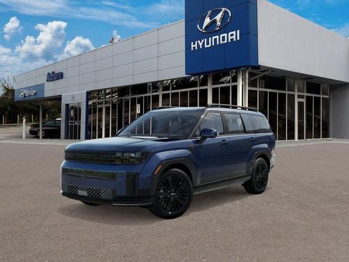 Atlantis Blue 2027 Hyundai SANTA FE HEV Calligraphy