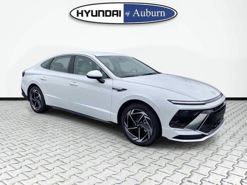 Serenity White 2026 Hyundai SONATA SEL