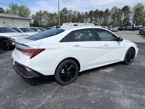 Serenity White 2026 Hyundai ELANTRA Sport