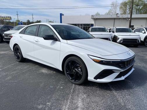 Serenity White 2026 Hyundai ELANTRA Sport