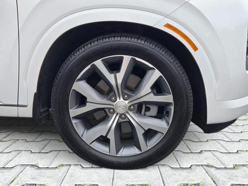 Hyper White 2021 Hyundai PALISADE Limited